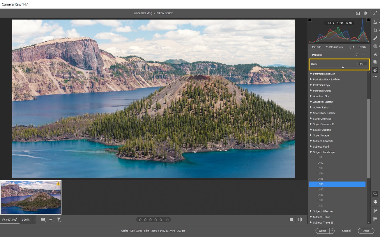 Adobe Camera Raw 7