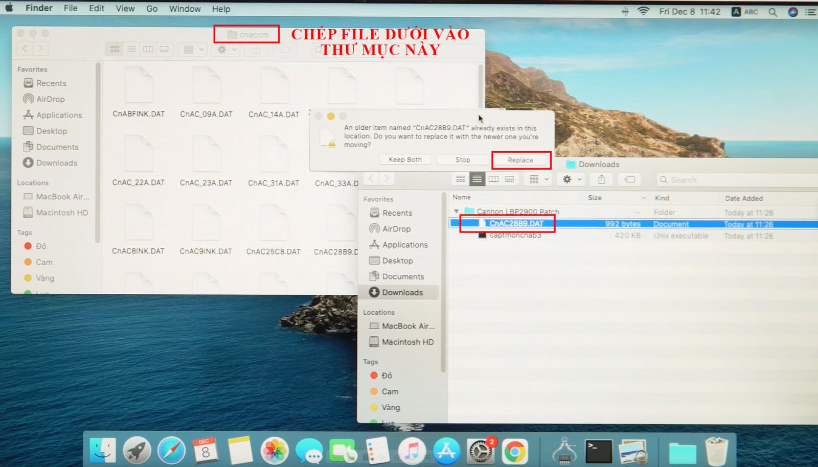 Bước 9: Chép File CnAC28B9.DAT Vào Thư Mục cnaccm.