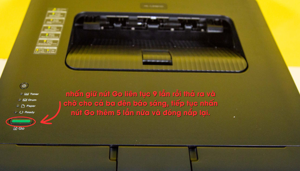 Bước 3: Hoàn Tất Reset.