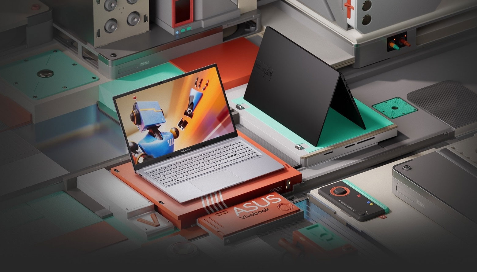 Laptop ASUS Vivobook 15X Oled M3504YA-L1268W.