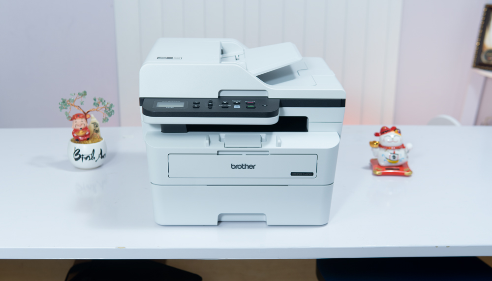 Máy In Brother DCP-B7640DW (In 2 mặt, Scan, Copy, USB, LAN, Wifi, ADF)
