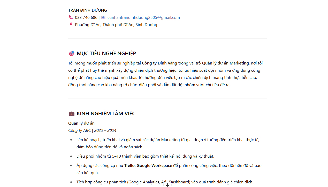 Mẹo Tăng Hiệu Quả Khi Dùng ChatGPT Viết CV.