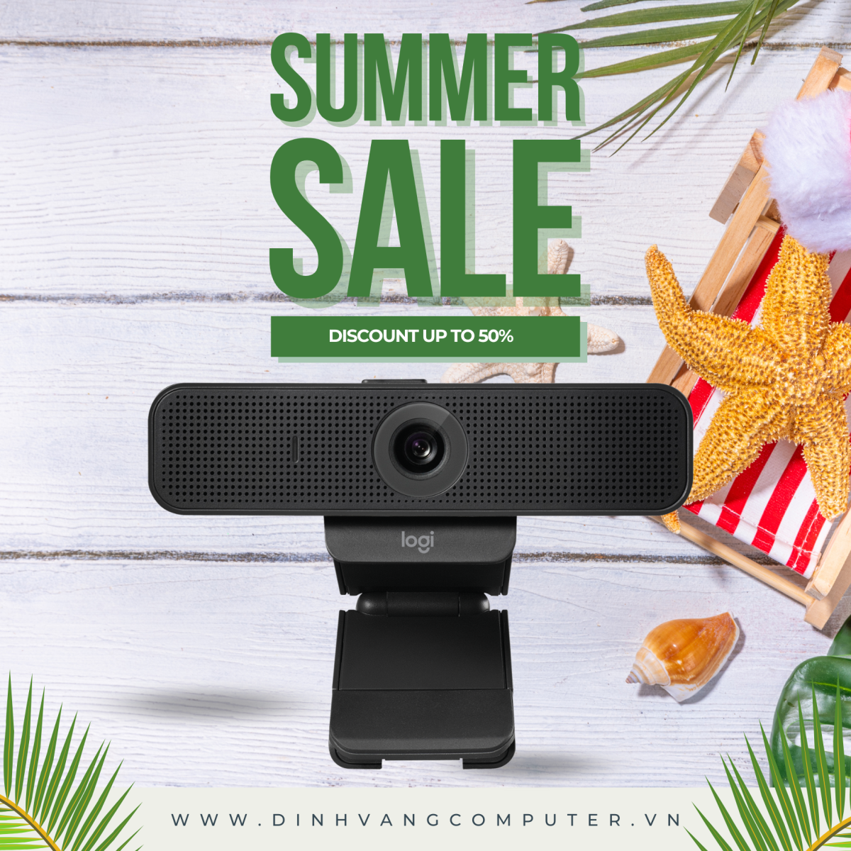 Logitech Webcam C925E 1080p.