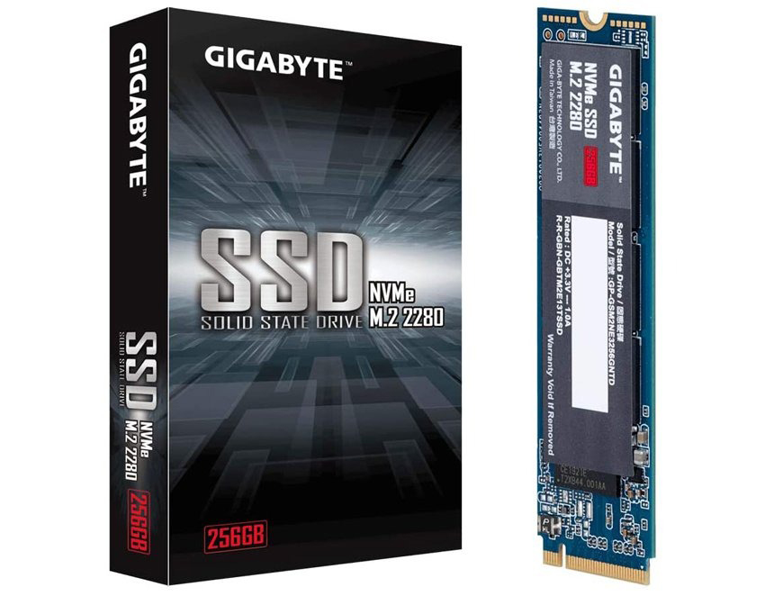 Ổ cứng SSD Gigabyte 256GB M.2 2280 PCIe NVMe Gen 3x4