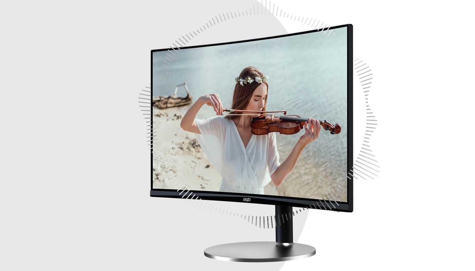 Khám phá khả năng kết nối đa dạng của Màn hình cong MSI PRO MP272C