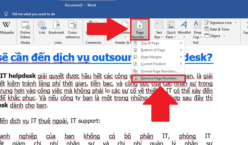 Cách đánh số trang trong Word các phiên bản 2010, 2013, 2016, 2019 dễ thực hiện nhất