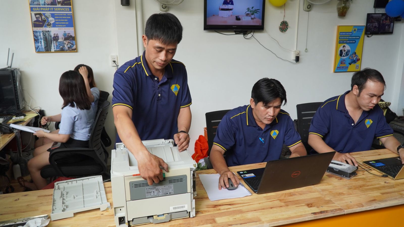 Dịch vụ sửa máy in quận Bình Thạnh của Đỉnh Vàng Computer thực hiện trong bao lâu