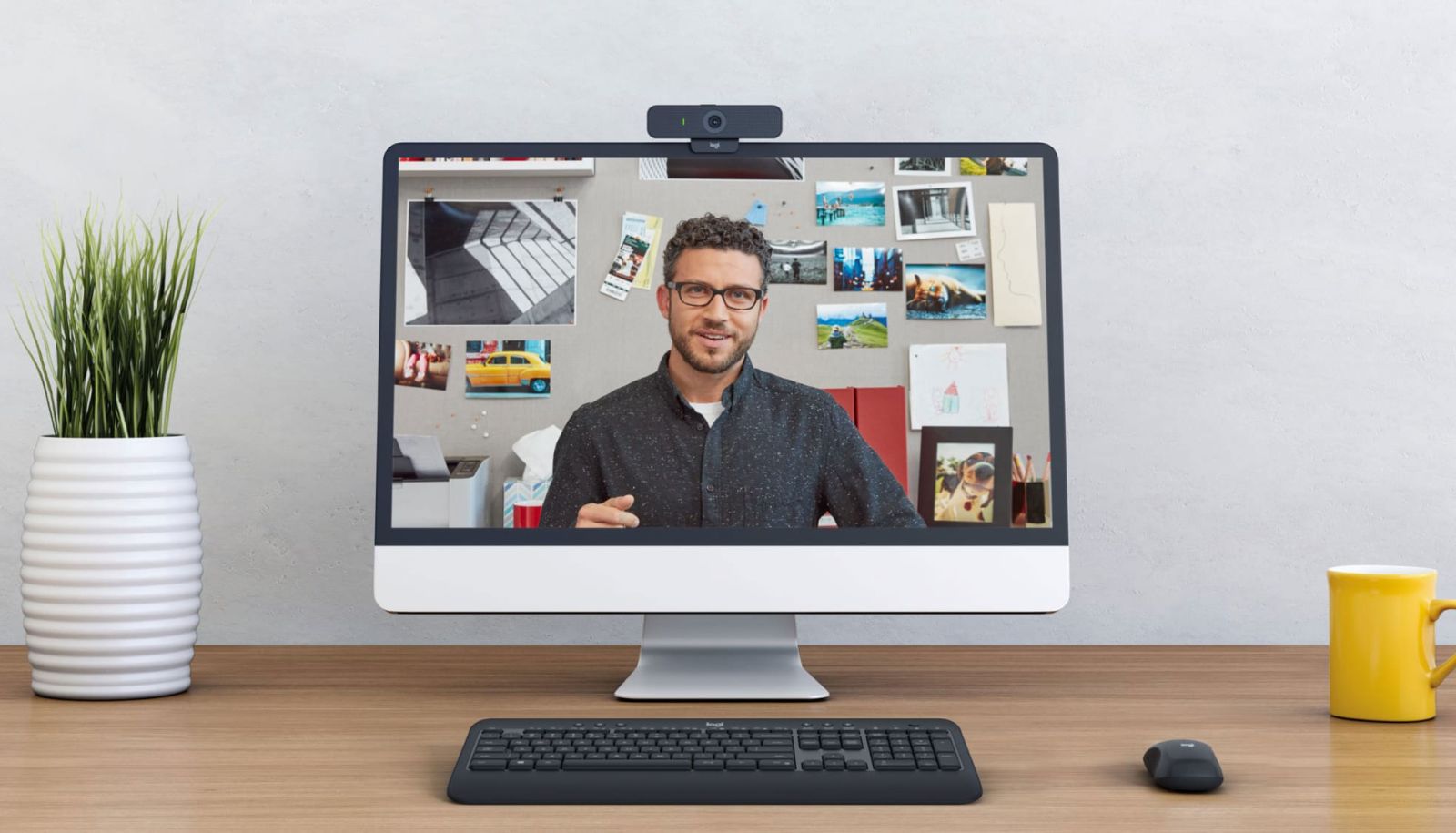 Webcam Logitech C925E 1080p.