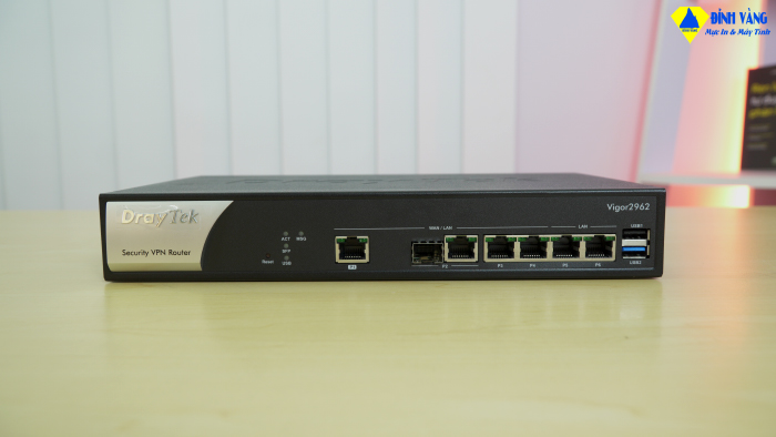 Vigor2962 2.5G High-Performance Load-Balancing Enterprise VPN Router