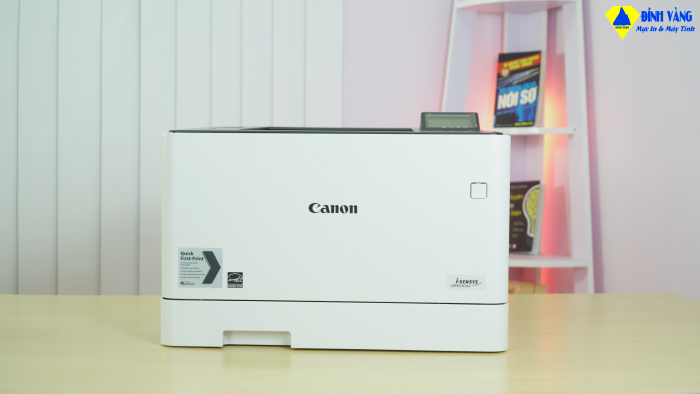Máy in laser màu Canon LBP653cdw được trang bị màn hình LCD 5 dòng