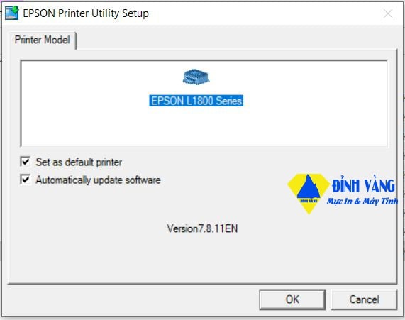 Cài đặt driver máy in Epson l1800 nhanh chóng, đơn giản