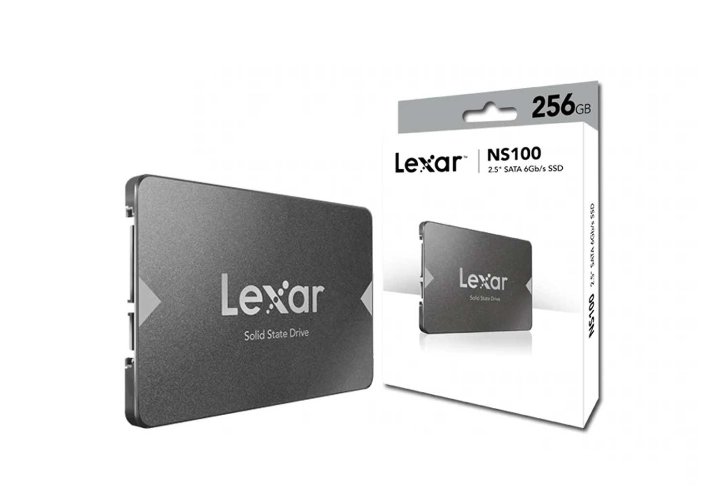 SSD Lexar NS100 256GB Sata3 2.5 inch (Đoc 520MB/s - Ghi 450MB/s) - (LNS100-256RB)