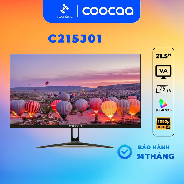 Màn hình LCD COOCAA - C215J01 21.5 inch Full HD Chính Hãng - Giá Rẻ