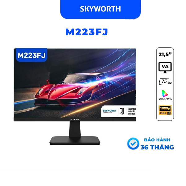 Màn hình LCD SKYWORTH M223FJ 75Hz 21.5 inch Full HD Chính Hãng - Giá Rẻ
