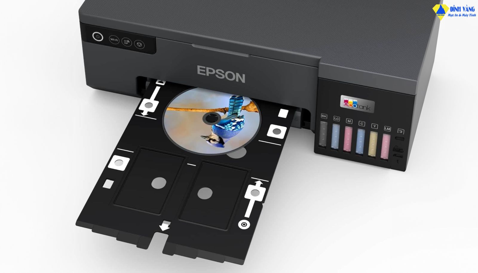 Dung lượng khay giấy của Máy In Epson L8050 lớn lên đến 120 tờ