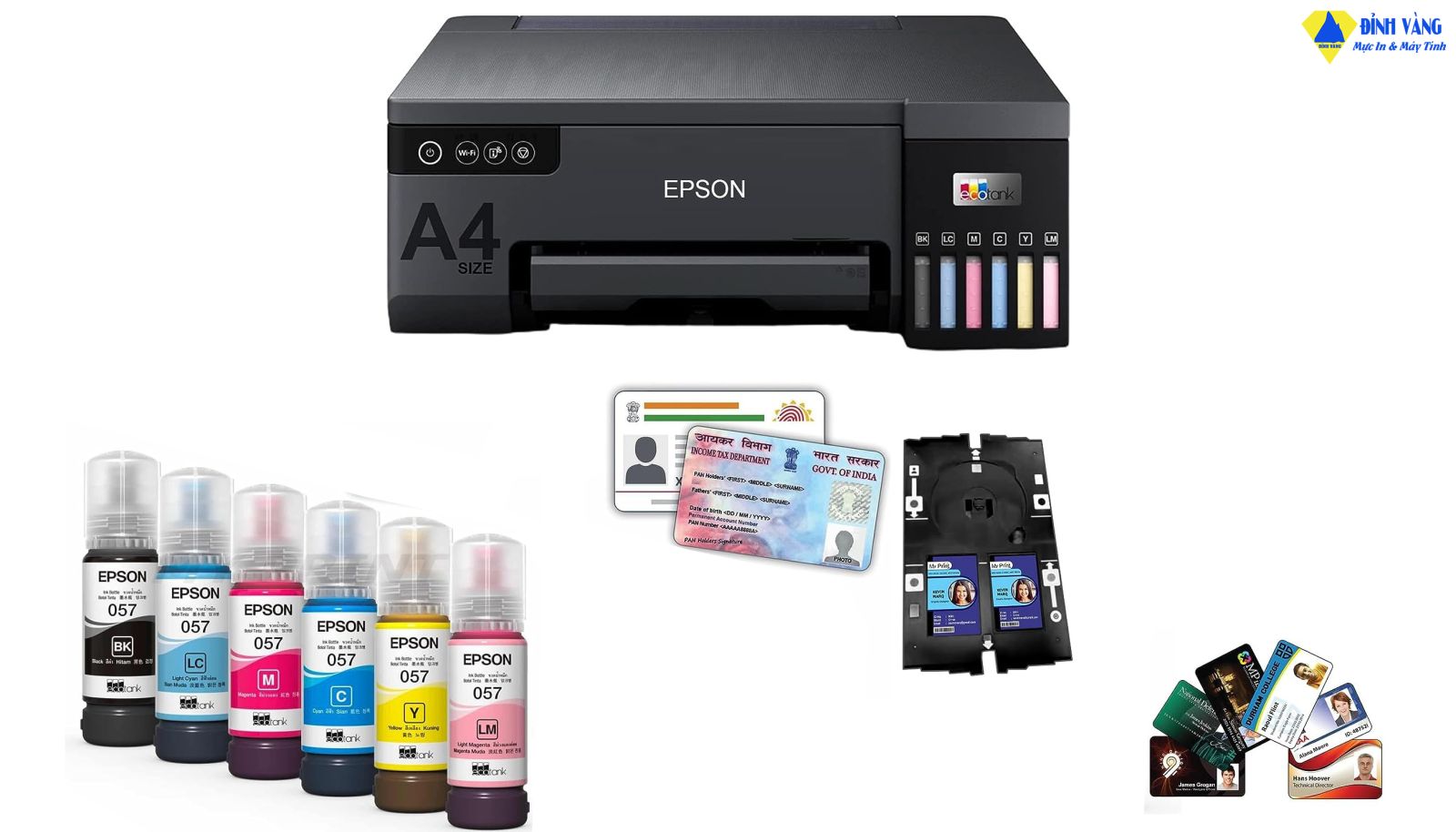 Tiết kiệm điện năng và thân thiện môi trường cùng Máy Epson Ecotank in L8050