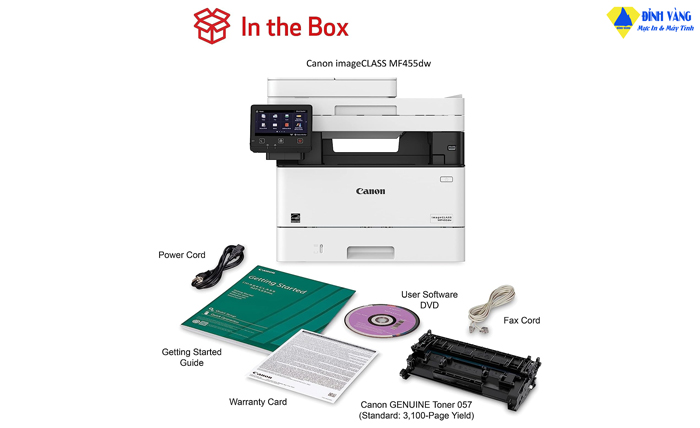 Mang lại giải pháp in ấn đầy đủ với các tính năng từ In ấn - Scan- Copy và Fax một cách hiệu quả