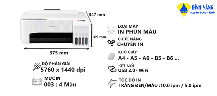 Tính năng tiết kiệm mực in và thân thiện môi trường