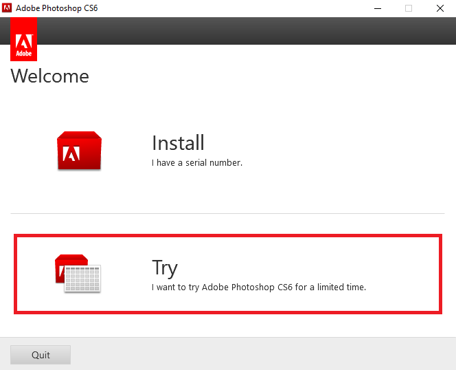 Hướng dẫn cài đặt phần mềm Adobe Photoshop CS6