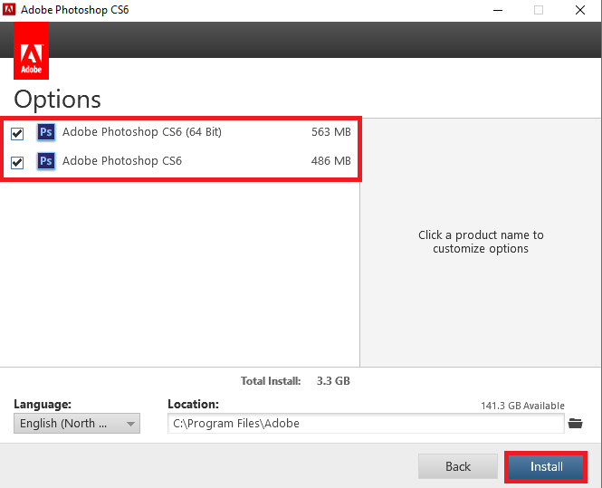 Hướng dẫn cài đặt phần mềm Adobe Photoshop CS6