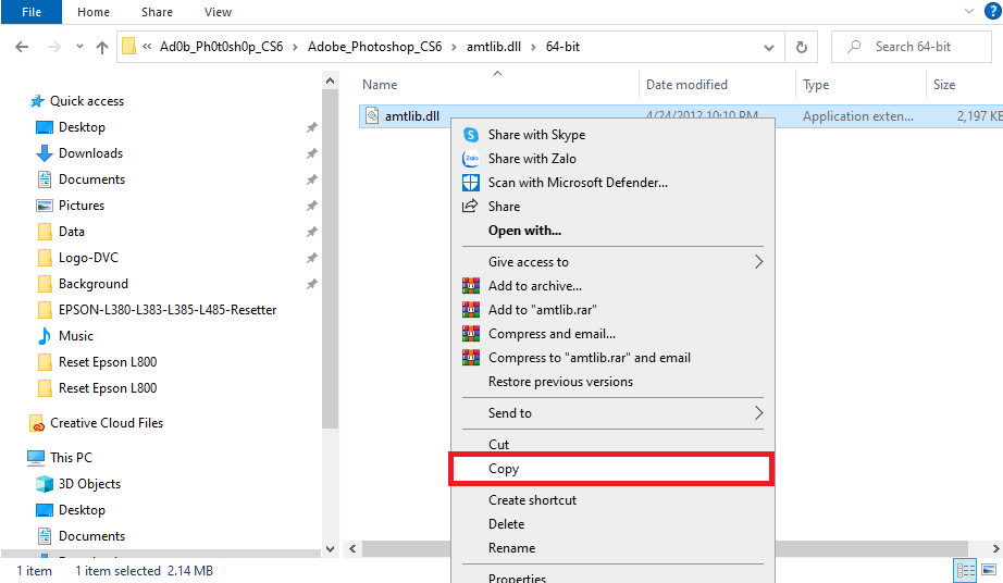 Hướng dẫn kích hoạt phần mềm Adobe Photoshop CS6