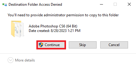 Hướng dẫn kích hoạt phần mềm Adobe Photoshop CS6