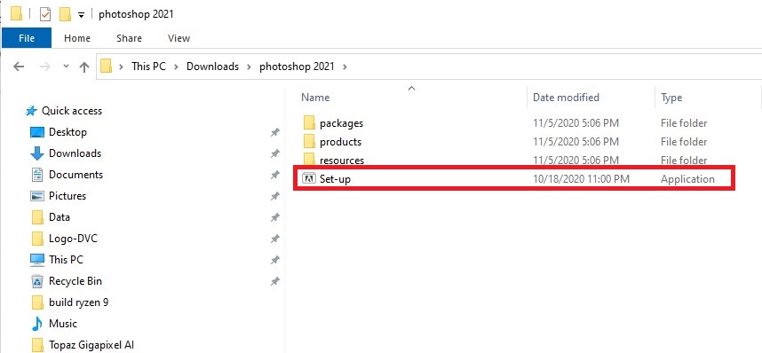 Hướng dẫn cài đặt phần mềm Adobe Photoshop 2021