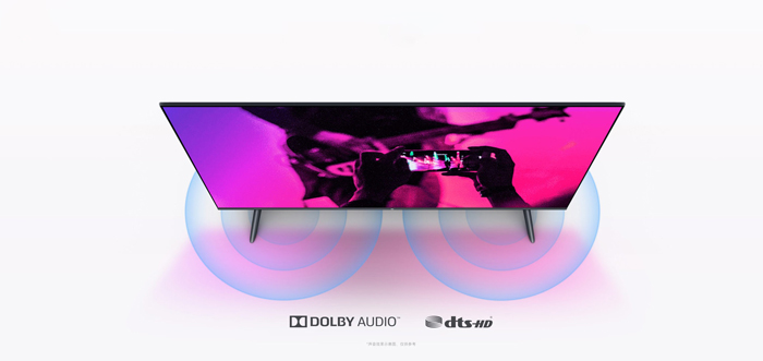 Tận hưởng âm thanh sống động cùng âm thanh Dolby + DTS chân thực hơn