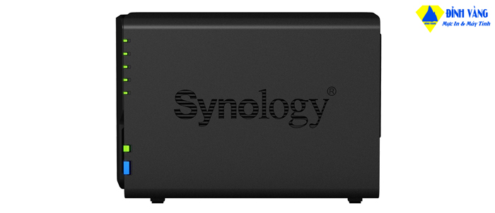 Thiết bị lưu trữ NAS Synology DS220+ (Celeron J4025/ 2GB Ram/ 32TB/ LAN) Chính Hãng