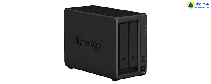 Thiết bị lưu trữ NAS Synology DS720+ (Celeron J4125/ 2GB Ram/ 2048 User)