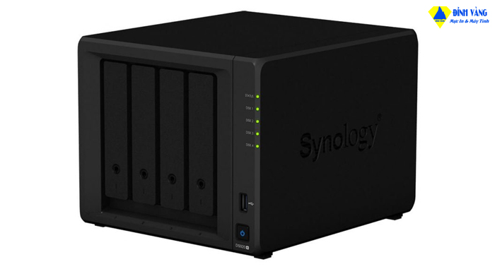 Thiết bị lưu trữ NAS Synology DS920+ (Celeron J4125/ 4GB Ram/ 144TB)