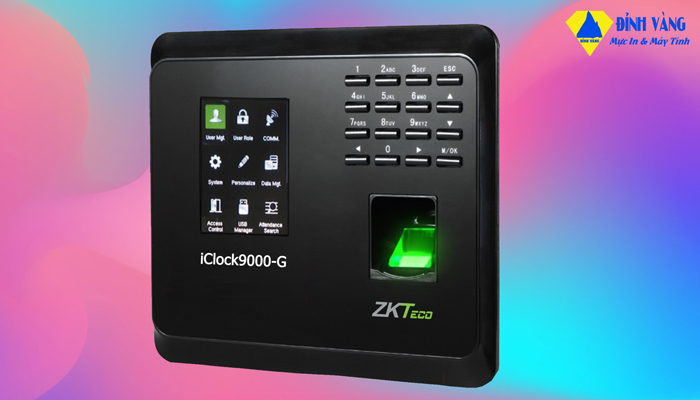 Máy chấm công vân tay thẻ cảm ứng G ZKTECO ICLOCK -4000G