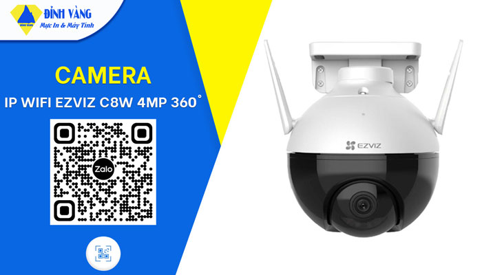 Camera xoay 360 độ IP Wifi EZVIZ C8W 4MP