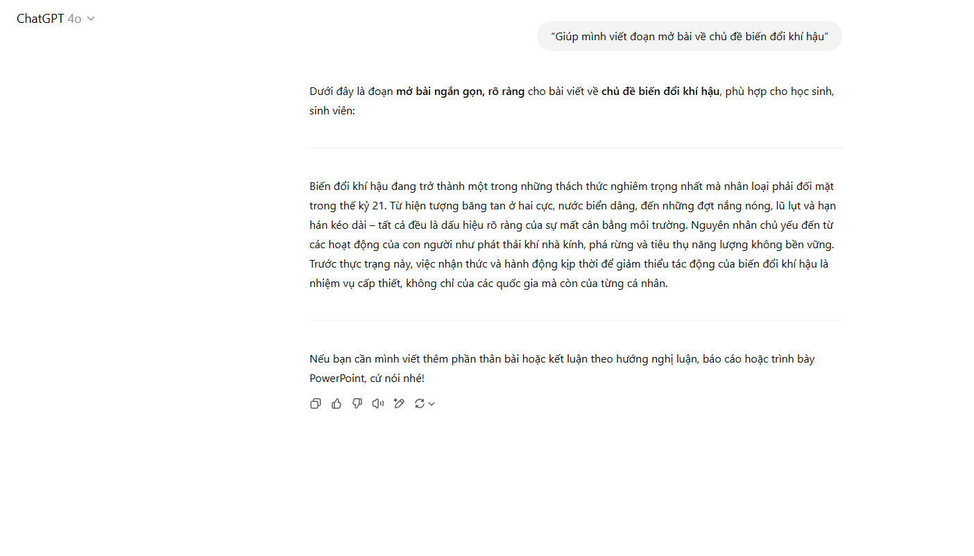 ử dụng ChatGPT cùng Google Docs và Notion.