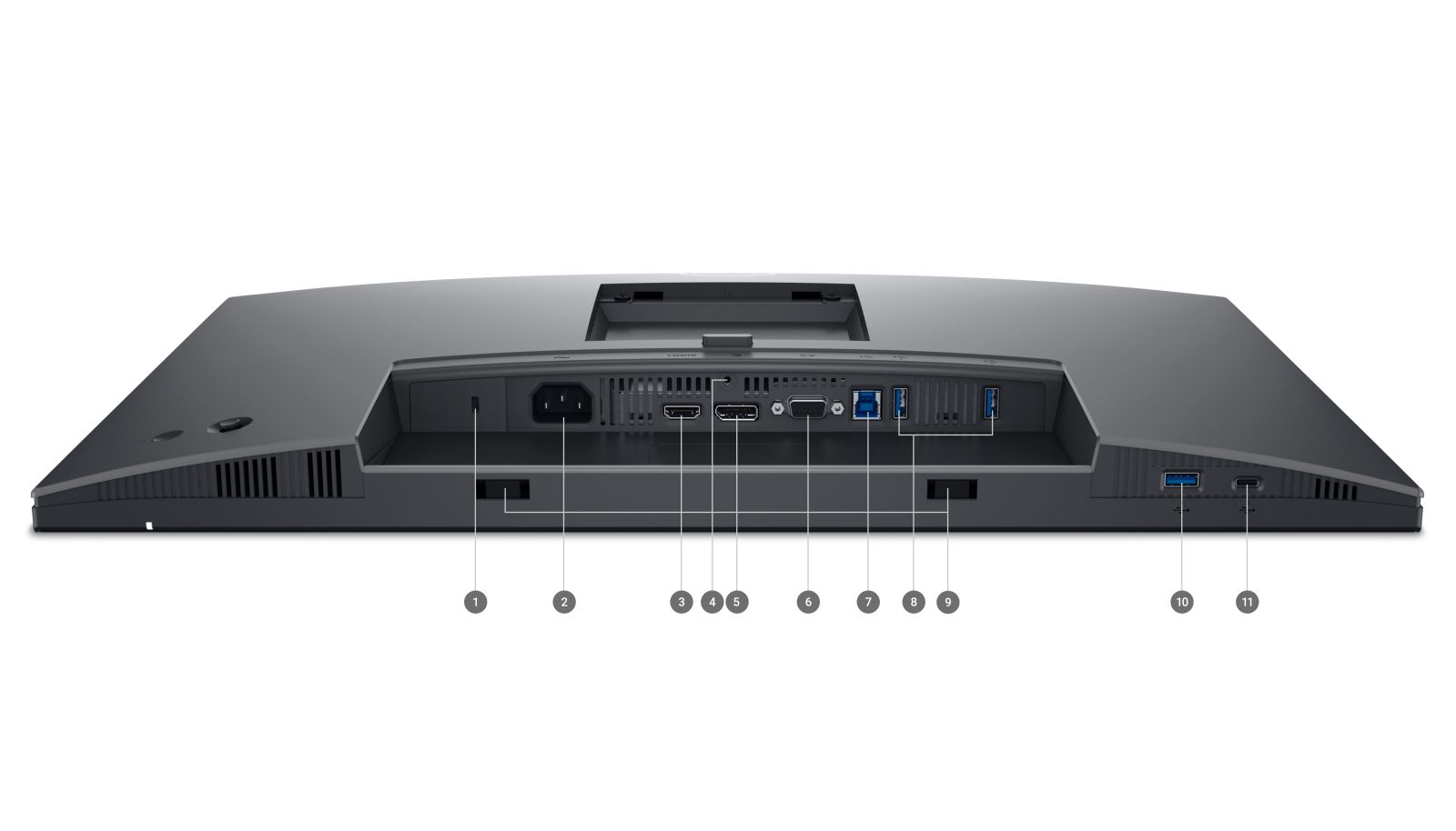 Kết Nối Đa Dạng và Hiệu Quả Với HDMI 1.4, DisplayPort 1.2, VGA và USB-C downstream.