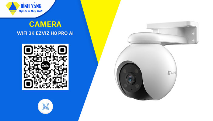 Camera 360 độ Wifi EZVIZ H8 Pro 3K