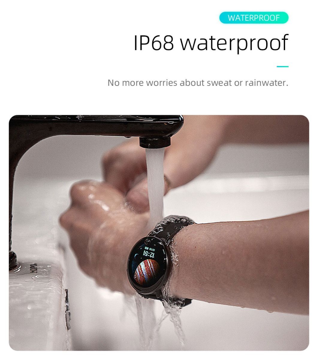 Đồng hồ thông minh Mibro Lite XPAW004 có khả năng chống nước và bụi IP68.