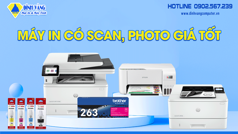 Tổng Hợp Máy In Scan Photo Giá Rẻ, Chính Hãng Hp, Canon, Epson