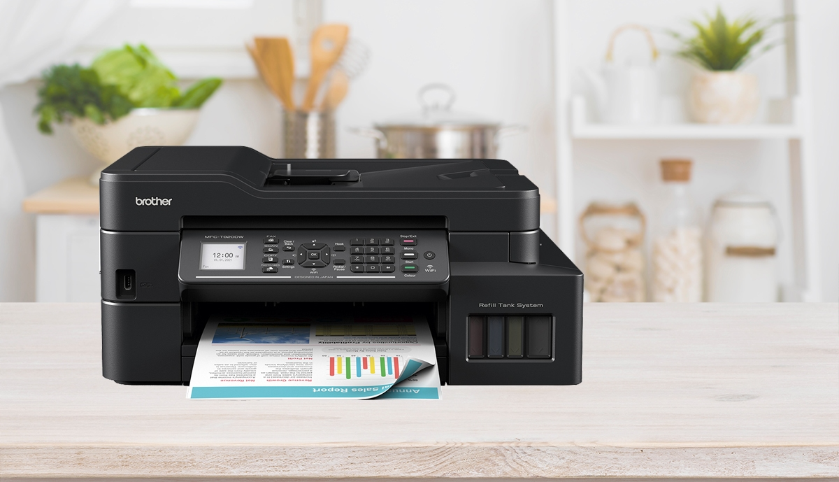 Máy In Brother MFC-T920DW (In 2 Mặt, Quét, Copy, Fax, ADF, USB, LAN, Wifi).
