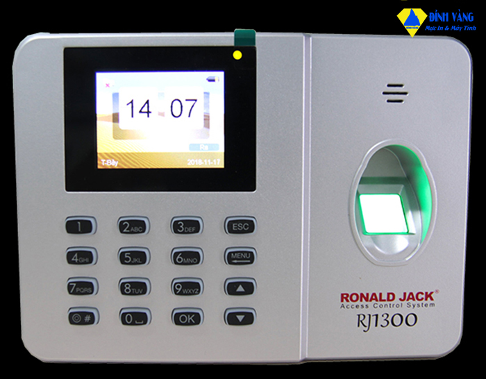 Kết nối và lấy dữ liệu của máy chấm công Ronald Jack RJ1300