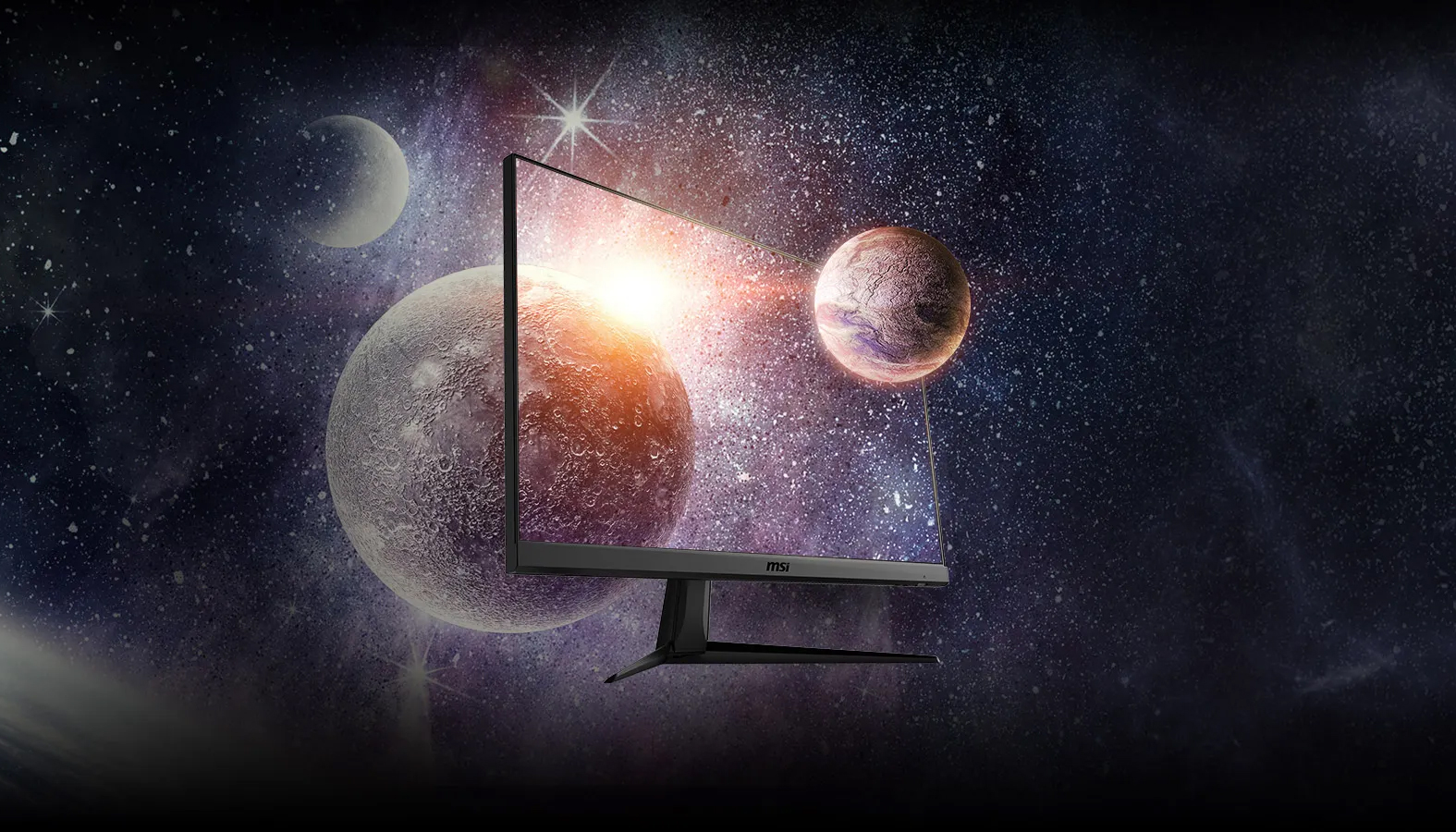 MSI G2412 Giúp Khám Phá Sự Tinh Tế của Hình Ảnh Chân Thực.