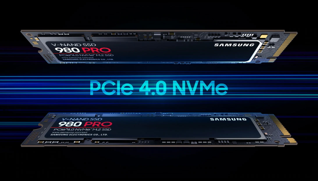 Chuẩn giao tiếp PCIe 4.0 x4 vượt xa mọi giới hạn tốc độ trên SSD Samsung 980 MZ-V8P2T0BW.