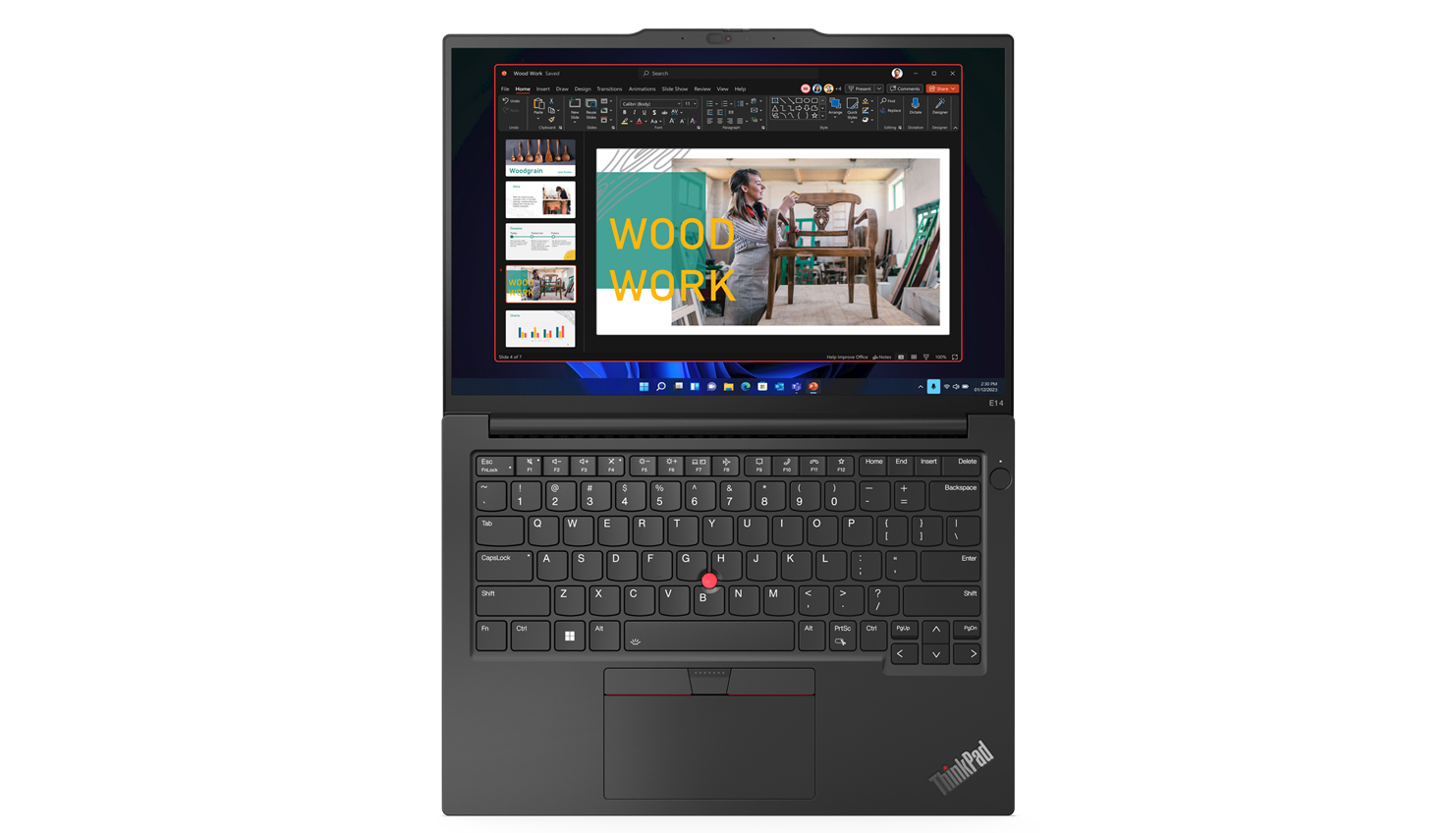 Màn Hình WUXGA 14 Inch Với Công Nghệ IPS Đem Đến Hình Ảnh Sắc Nét và Sáng Tạo.