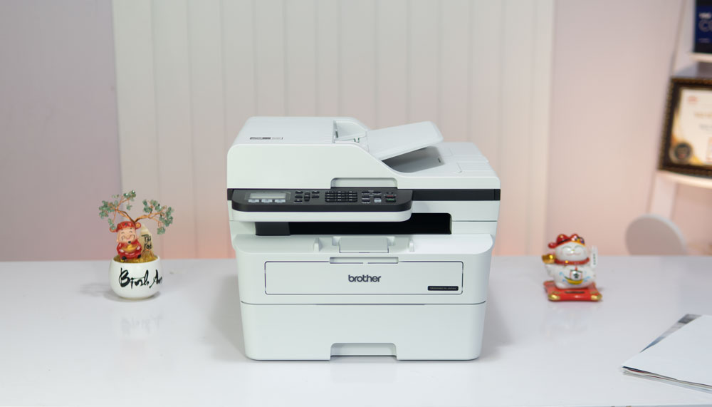 Máy In Laser Brother MFC-B7810DW (In 2 Mặt, Quét, Copy, Fax, USB, LAN, Wifi, ADF).