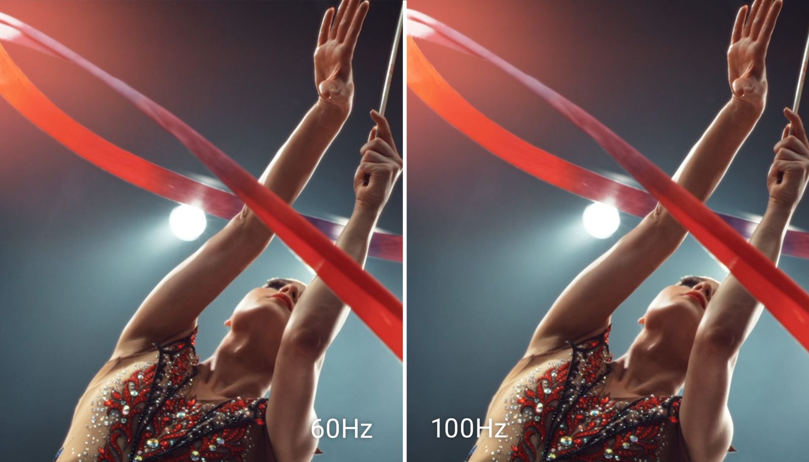 Trải Nghiệm Mượt Mà và Liên Tục với Tốc Độ Làm Mới 100Hz.