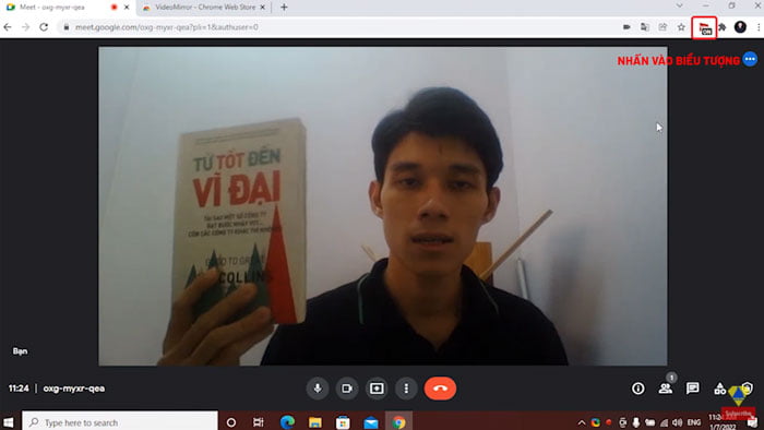 Khắc phục LỖI CHỮ BỊ NGƯỢC trong dạy bằng Google Meet  Nguyễn Huệ  YouTube
